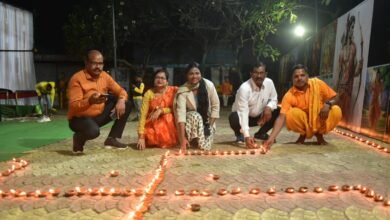 Photo of बंधातालाब में आयोजित दीपोत्सव में उमड़ा जनता का अपार उत्साह