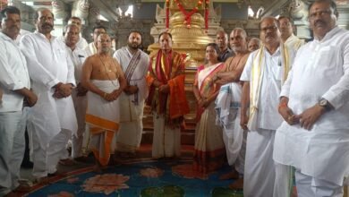 Photo of मुख्यमंत्री  विष्णु देव साय ने तेलंगाना के भद्राचलम में  सीतारामचंद्र स्वामी मंदिर में की पूजा-अर्चना