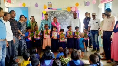 Photo of माध्यमिक शाला पम्पानगर एवं प्राथमिक शाला पम्पानगर में शाला प्रवेश उत्सव कार्यक्रम आयोजित
