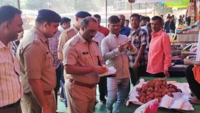 Photo of गौरेला और पेंड्रा स्थित पटाखा बाजार का सुरक्षा ऑडिट किया गया,, ऑडिट की अगुवाई एएसपी ओम चंदेल ने की,