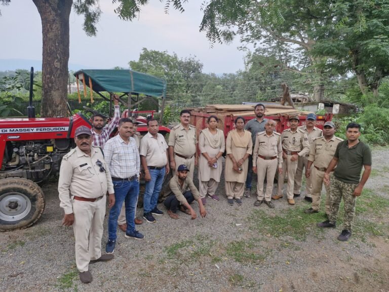 130 नग साल एवं सागौन चिरान जप्त  ,,  वन मंडल बिलासपुर एवं वन परिक्षेत्र बेलगहना की संयुक्त कार्यवाही