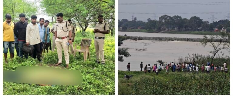 वृंदावन दर्शन के लिए निकले बुजुर्ग की खारुन नदी में मिली लाश
