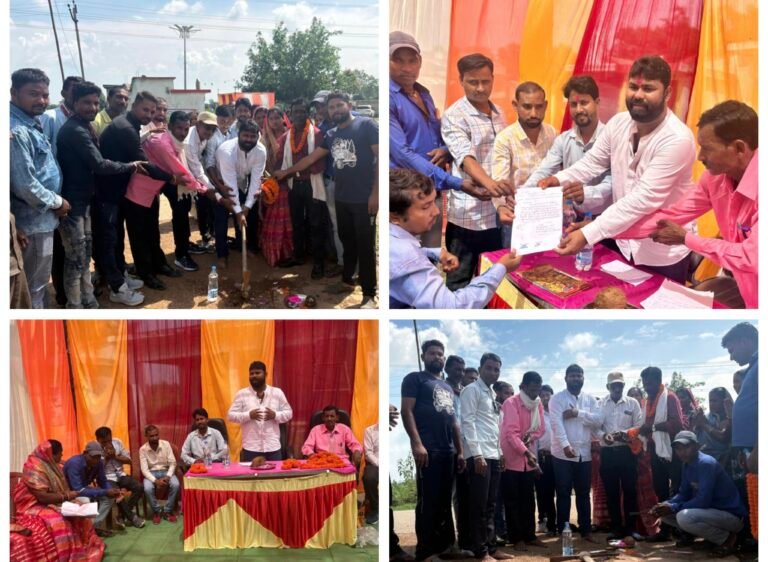 गांव का विकास राजनीति से नहीं,सकारात्मक सोच से होती है,,,, अरविंद लहरिया
