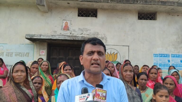 बिग ब्रेकिंग  समाजसेवी सचिन साहू और ग्रामीण बड़े आंदोलन की कर रहे हैं तैयारी