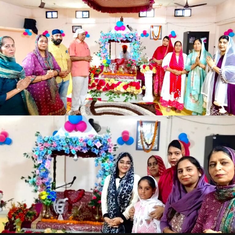 गुरुनानक देव जी का 556वां प्रकाश पर्व गरियाबंद में श्रद्धा व उल्लास के साथ मनाया गया,भक्ति, सेवा और भाईचारे की भावना में डूबा नगर