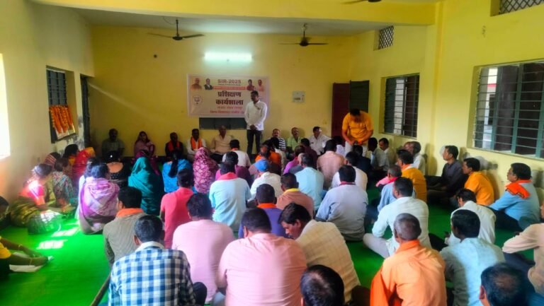 सरदार वल्लभभाई पटेल की 150वीं जयंती के मौके पर BLA-2 प्रशिक्षण कार्यक्रम भारतीय जनता पार्टी रतनपुर मंडल के कार्यकर्ताओं बैठक संपन्न