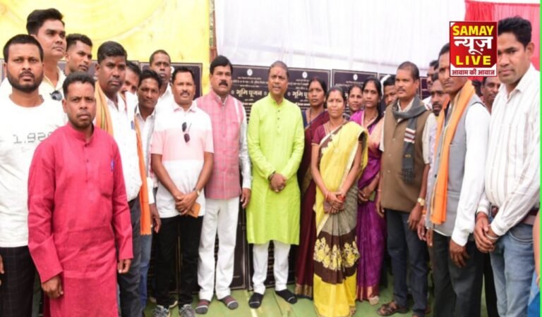 रायपुर : वन मंत्री कश्यप मर्दापाल में भूमिपूजन और मेला मंड़ई कार्यक्रम में हुए शामिल