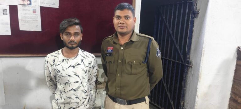 बिलासपुर (छत्तीसगढ़) में झपटमारी का आरोपी गिरफ्तार, लूटा गया सामान बरामद