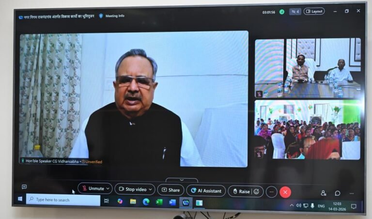 रायपुर : राजनांदगांव को आधुनिक सुविधाओं से सुसज्जित मॉडल सिटी के रूप में विकसित करेंगे : मुख्यमंत्री विष्णु देव साय