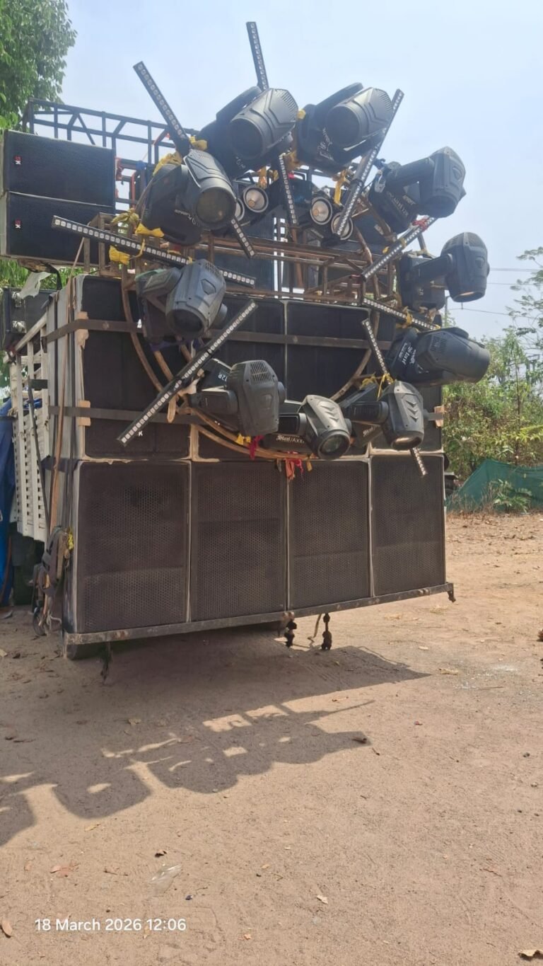 डीजे संचालक के विरूद्ध बेलगहना पुलिस  की कार्यवाही,,,वाहन सहित डीजे सिस्टम जप्त