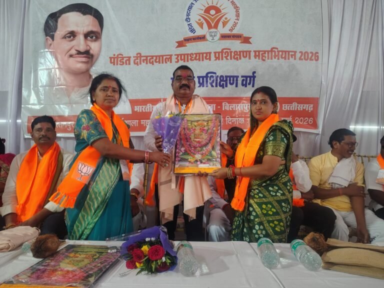 रतनपुर में भाजपा का प्रशिक्षण महाअभियान,कार्यकर्ताओं को दी गई संगठन की नई दिशा