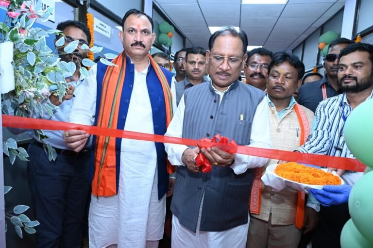 रायपुर : बस्तर में स्वास्थ्य क्रांति की नई शुरुआत: सुकमा में ‘अटल आरोग्य लैब’ का राज्यस्तरीय शुभारंभ