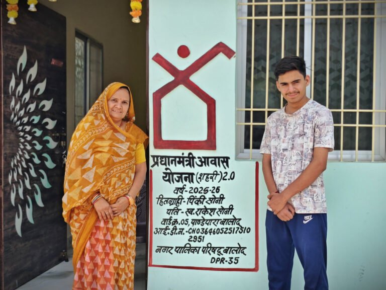 रायपुर : पिंकी सोनी का ‘कच्चे मकान’ से ‘सपनों के आशियाने’ का सफर