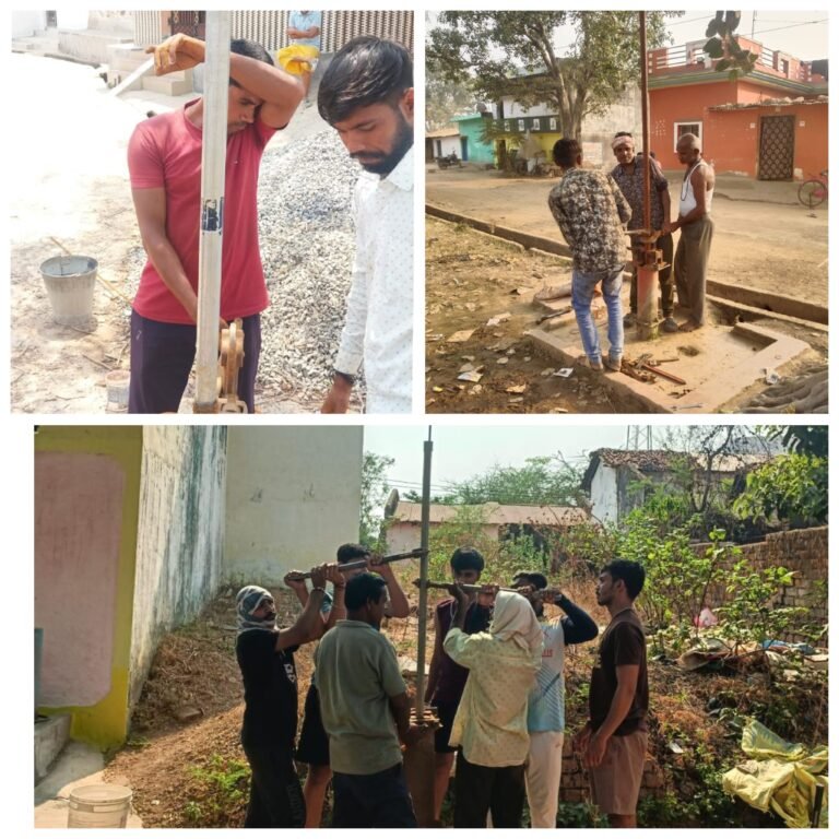 सुशासन तिहार में पानी पर फोकस : 749 हैंडपंप सुधार, 154 गांव में रिचार्ज प्लान