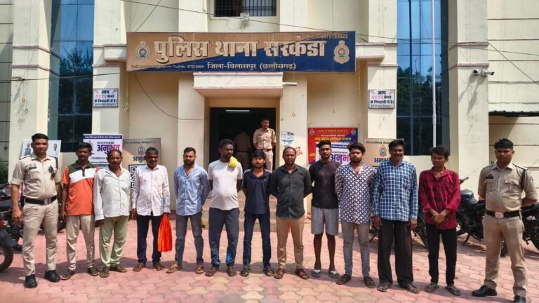 बिलासपुर पुलिस का बड़ा अभियान – 146 बदमाशों की चेकिंग, 15 पर प्रतिबंधात्मक कार्रवाई