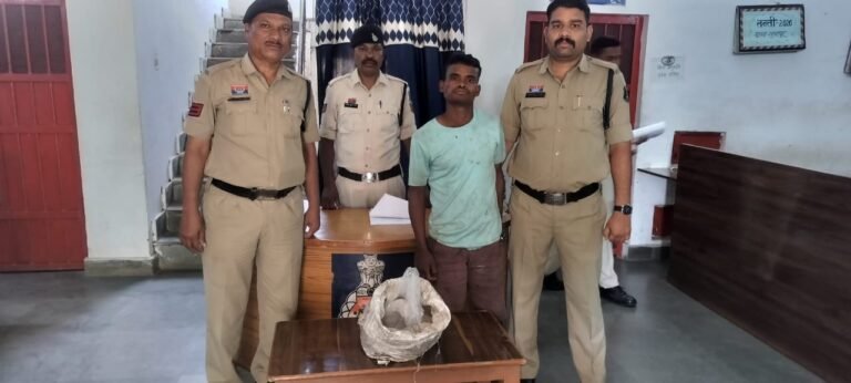 रतनपुर पुलिस का नशे के कारोबारियों पर लगातार प्रहार, 13 लीटर महुआ शराब जप्त