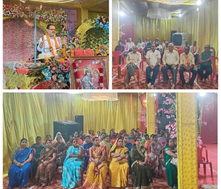 परीक्षित को मां के गर्भ में ही भगवान के हुए दर्शन: शर्मा