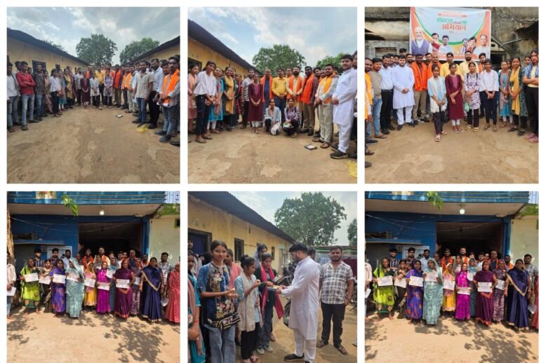 सीपत; भाजपा स्थापना दिवस पर भाजयुमो का ‘संपर्क महाअभियान’..हॉस्टलों में पहुंचकर युवाओं-छात्रों से किया संवाद, मिठाई खिलाकर सौंपे अभिनंदन पत्र!