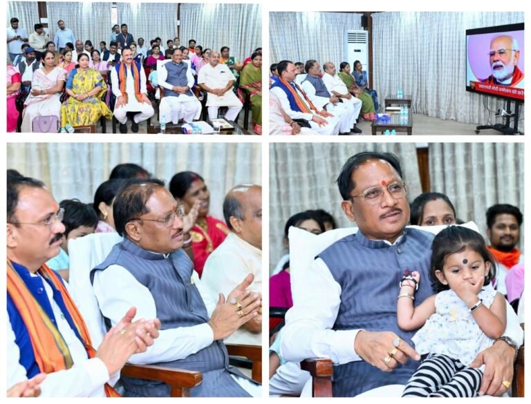 रायपुर : महिला आरक्षण से आधी आबादी को मिलेगा उनका पूरा हक, निर्णय प्रक्रिया में बढ़ेगी भागीदारी – मुख्यमंत्री  विष्णुदेव साय