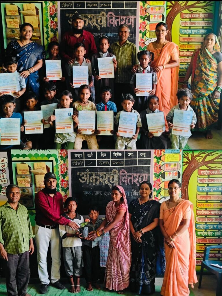 होलिस्टिक रिपोर्ट कार्ड के साथ पौधरोपण सुरक्षा को प्रोत्साहित करती शिक्षिका तृप्ति–