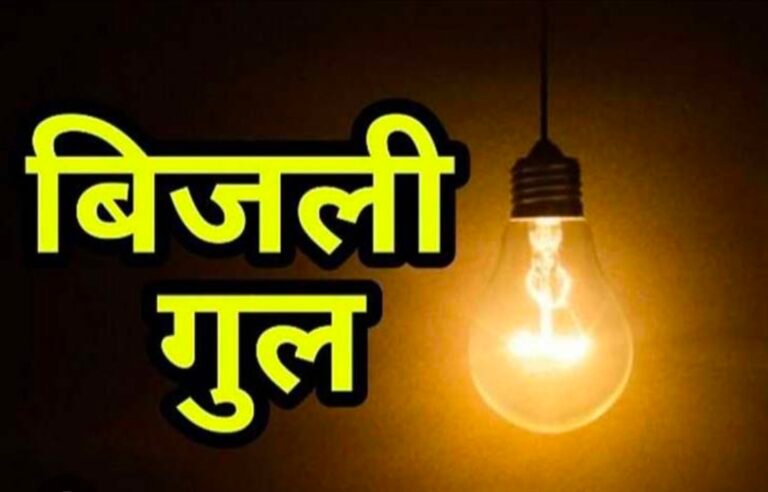 भीषण गर्मी में बिजली का इंतजार कर रहे ग्रामीण, तीन दिनों से अंधेरे में गांव