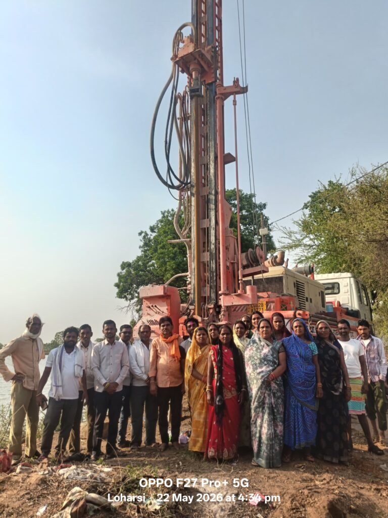 विधायक रोहित साहू की अनुशंसा पर लोहरसी में नवीन बोर खनन कार्य प्रारंभ