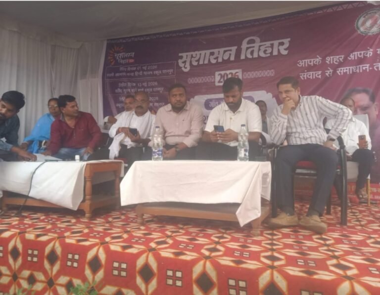 भीषण गर्मी में उमड़ा जनसैलाब, सुशासन तिहार में रतनपुर की समस्याओं की खुली पोल