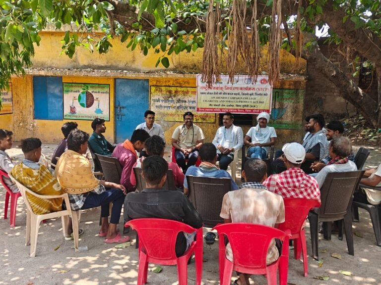 विश्व तंबाकू निषेध दिवस पर पदमपुर ने लिया तंबाकू मुक्त गांव का संकल्प