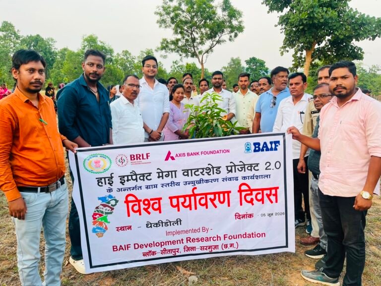 विश्व पर्यावरण दिवस पर ग्राम पंचायत ढेखीडोली में 100 पौधों का वितरण