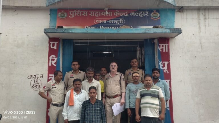 ग्राम बैटरी में विवाद भड़काने वालों पर मल्हार पुलिस का शिकंजा, सात के खिलाफ कार्रवाई