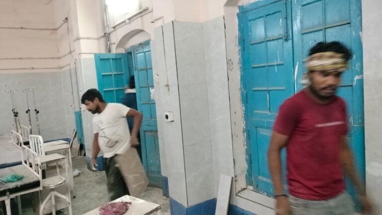 DMF मद से सिविल अस्पताल धरमजयगढ़ में रिन्यूवेशन कार्य पर उठे सवाल, घटिया निर्माण का आरोप… सरकारी पैसों की बर्बादी या लापरवाही..जिम्मेदार कौन?