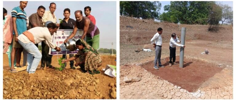 सीपत में इंजेक्शन वेल-पर्कुलेशन डबरी, नया तरिया, तालाब गहरीकरण और पचरी निर्माण कार्यों का एसडीओ ने किया निरीक्षण)