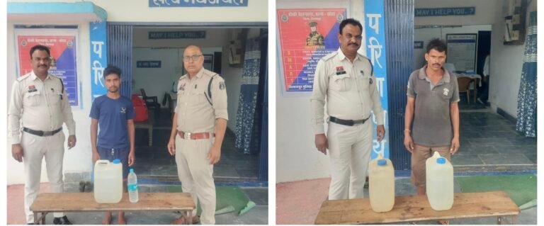 नए चौकी प्रभारी बी एन वनाफर की ताबड़तोड़ कार्रवाई