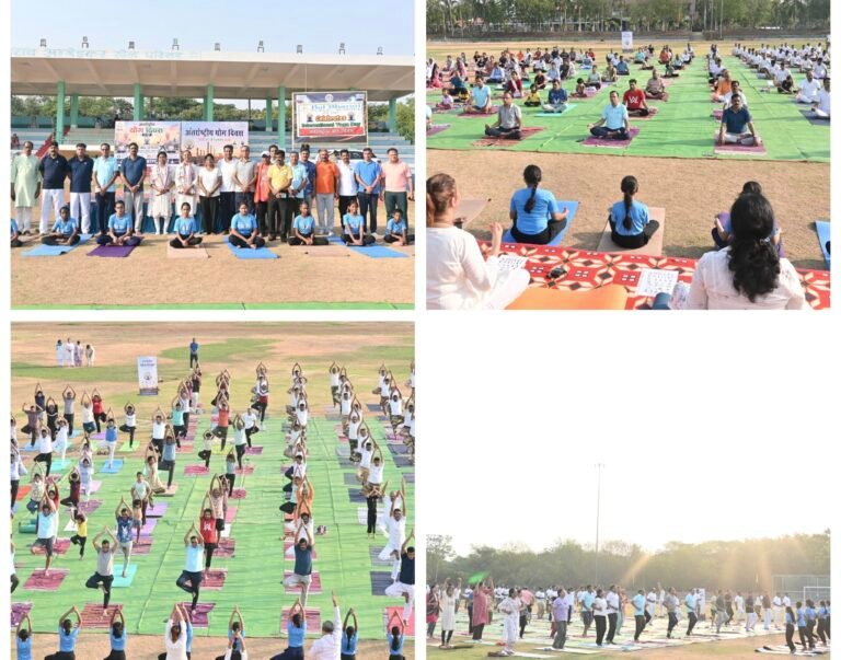 मन, शरीर और आत्मा के संतुलन का संदेश: एनटीपीसी सीपत में अंतरराष्ट्रीय योग दिवस 2026 का आयोजन