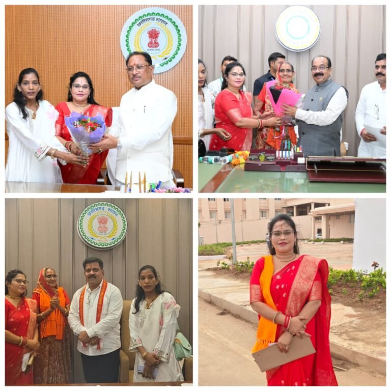 विधानसभा के मानसून सत्र में मुख्यमंत्री व दोनों उपमुख्यमंत्रियों से की आत्मीय भेंट, लोकतांत्रिक प्रक्रिया का लिया अनुभव