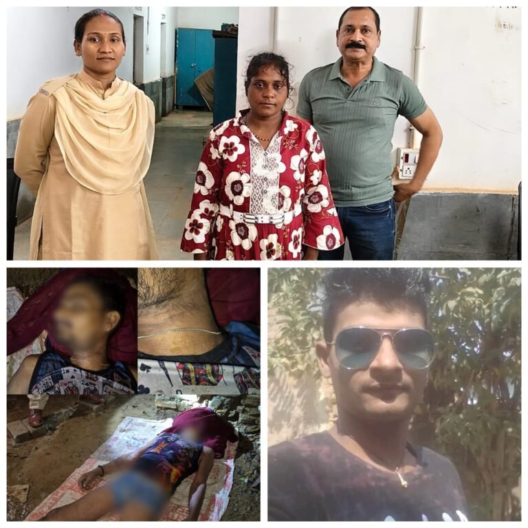 अंधे क़त्ल की गुत्थी सुलझाने में सीपत पुलिस को मिली सफलता हत्या करने वाले आरोपिया को हत्या के 24 घंटे के अंदर किया गया  गिरफ्तार