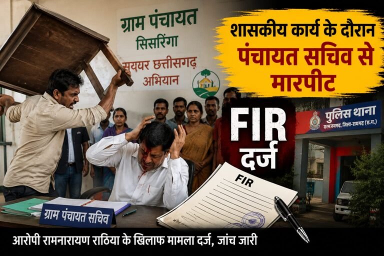 तुरकाडीह चौक में तलवार लहराकर लोगों को डराने वाला आरोपी गिरफ्तार, कोनी पुलिस की त्वरित कार्रवाई