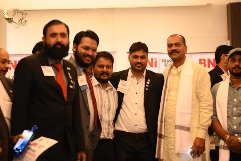 BNI Collaborator Chapter Bilaspur South की साप्ताहिक बैठक में मुख्य अतिथि के रूप में सम्मिलित हुए बीजेपी पंचायत प्रकोष्ठ के प्रदेश कोषाध्यक्ष – दिलेंद्र कौशिल
