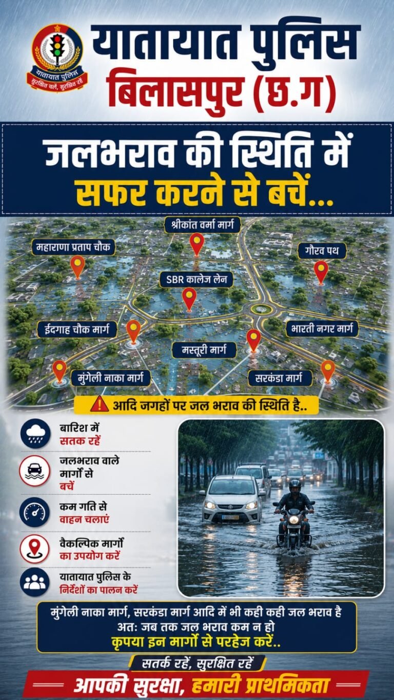 लगातार बारिश के मद्देनजर कलेक्टर संजय अग्रवाल ने अधिकारियों को दिए फील्ड में रहने के निर्देश