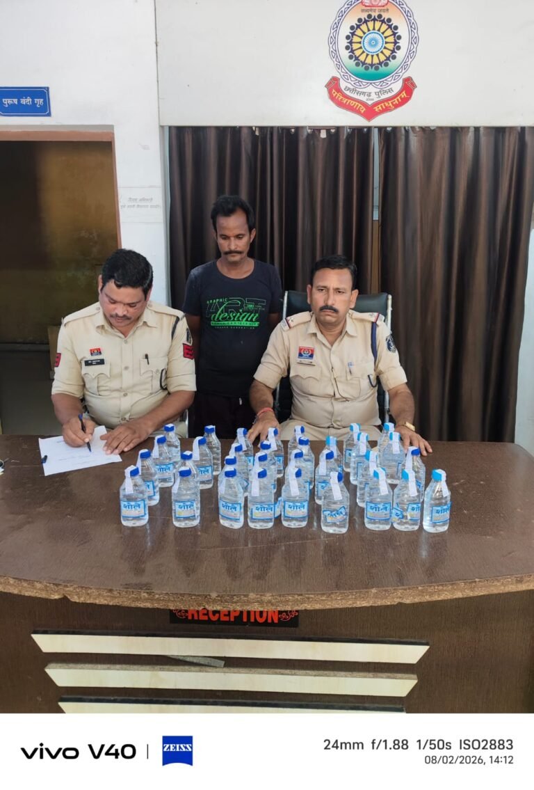 2,840 रुपये की देशी शराब और 20 हजार रुपये की बाइक जब्त, आबकारी एक्ट के तहत आरोपी भेजा गया जेल