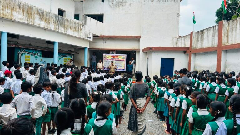 ज्ञान ज्योति स्कूल में बच्चों को सिखाया गया ‘गुड टच-बैड टच’, सुरक्षा के प्रति किया जागरूक