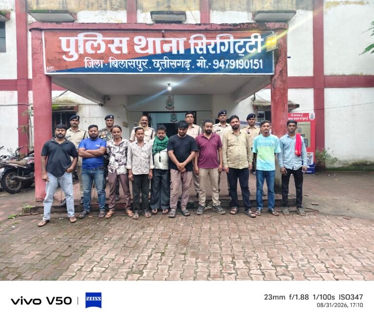 सिरगिट्टी में अवैध कबाड़ दुकानों पर पुलिस का शिकंजा, 10 संचालकों पर प्रतिबंधात्मक कार्रवाई