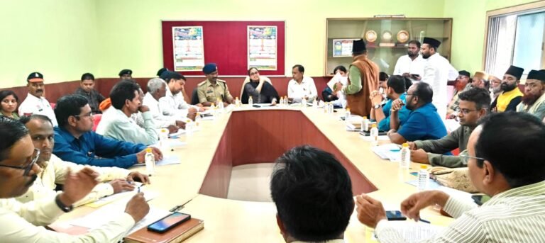 सालाना उर्स को लेकर प्रशासनिक बैठक सम्पन्न,,