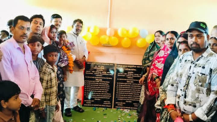 घोघरा में विकास की सौगात: सीसी रोड और सामुदायिक भवन का विधायक रोहित साहू ने किया लोकार्पण