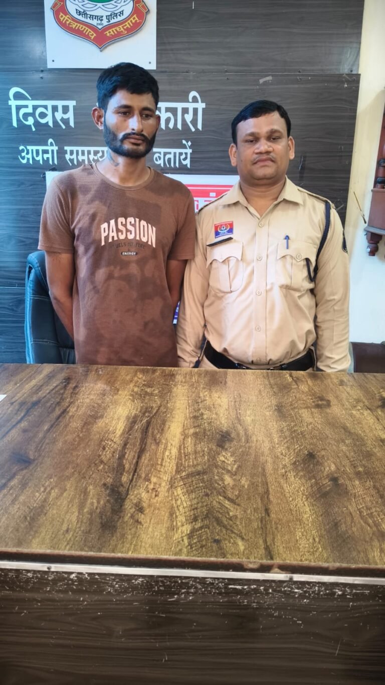 सरकंडा में खड़ी गाड़ियों को आग लगाने वाला शातिर गिरफ्तार, दो वारदातों का खुलासा
