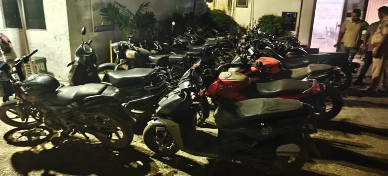 बिलासपुर में पटाखे जैसी आवाज वाली बुलेट पर ट्रैफिक पुलिस का शिकंजा, 20 वाहनों पर कार्रवाई