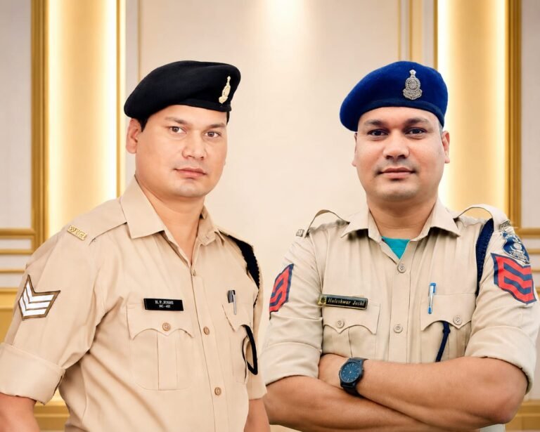 देखें पुलिस विभाग में हुलेश्वर प्रसाद जोशी के पदस्थापना, कार्य, योगदान एवं उपलब्धियों की संक्षिप्त जानकारी