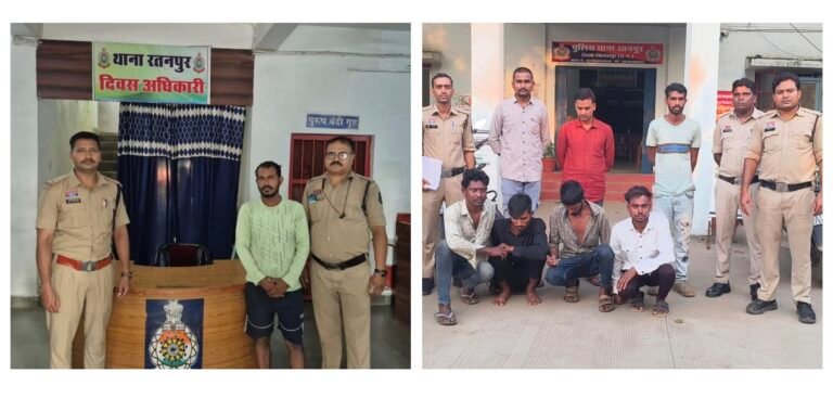 रतनपुर में पुलिस का बड़ा एक्शन: चाकू लहराकर दहशत फैलाने वाला आरोपी गिरफ्तार, अड्डाबाजी कर रहे 7 बदमाशों पर कार्रवाई