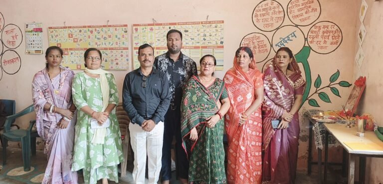 भेड़िमुड़ा वार्ड 09 में मनाया गया ‘आंगन का उत्सव’, बच्चों का अन्नप्राशन और मातृ संवाद कार्यक्रम