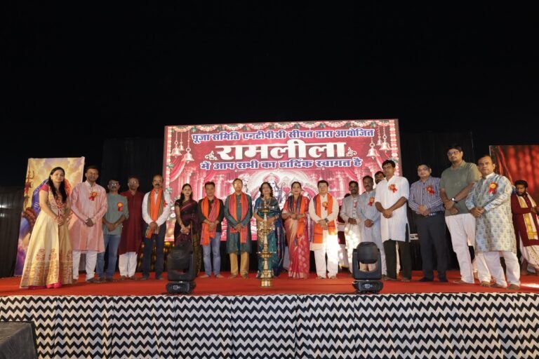 एनटीपीसी सीपत में हर्षोल्लास के साथ मनाया गया दशहरा पर्व